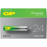 Gp Batteries - Super Micro (AAA)-Batterie Alkali-Mangan 1.5 v 24 St. von GP Batteries