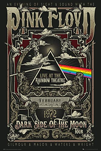 Close Up Poster Pink Floyd Poster Live at the Rainbow Theatre, London, 61x91.5cm von GB eye