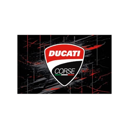 Ducati Flagge Korsika, offizielles MotoGP, Schwarz von GP GRUPPO PRITELLI