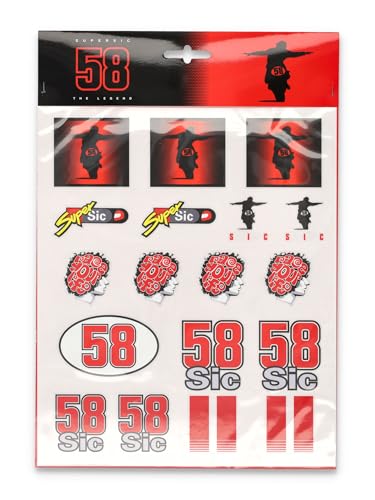 Stickers - Marco Simoncelli-U von GP GRUPPO PRITELLI