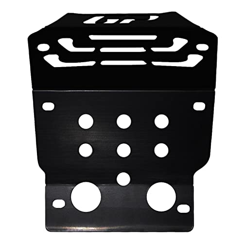 GP Kompozit Für CRF 250 Rally 2017-2020 Kompatibel Unterbauschwelle Skid Plate Protector schwarz von GP Kompozit