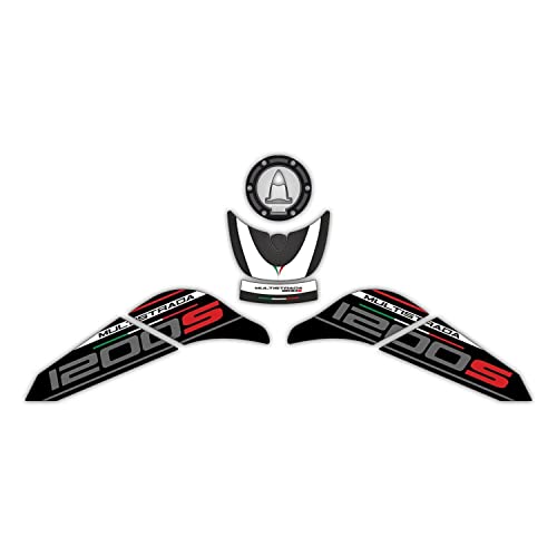 GP Kompozit Für Multistrada 1200 S 2015-2018 Kompatibles Tankpad Set Weiß GP Kompozit Für Multistrada 1200 S 2015-2018 Kompatibles Tankpad Set Weiß von GP Kompozit
