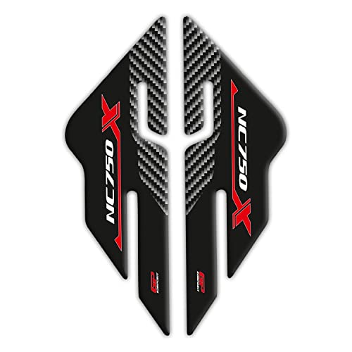 GP Kompozit Für NC 750 2016-2020 Kompatible Seitenleiste Aufkleber Pad Schwarz-Carbon von GP Kompozit