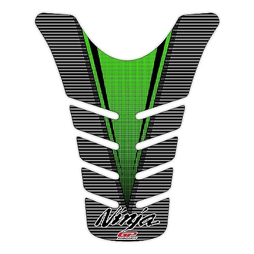 GP Kompozit Für ZX-10R 2008-2010 kompatibles Tankpad grün von GP Kompozit
