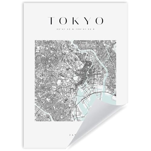 GP TONER Bilder Poster Tokio Poster Geometrische Stil Wanddekoration Moderne Wandkunst Poster Design DIN A4 21x29,7 cm ohne Rahmen GP TONER Bilder Poster Tokio Poster Geometrische Stil Wanddekoration Moderne Wandkunst Poster Design DIN A4 21x29,7 cm ohne Rahmen von GP TONER