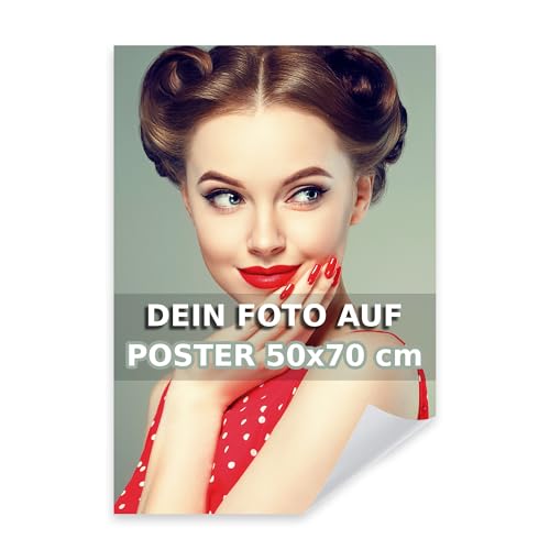 GP TONER Ihr FOTO auf Poster Personalisierte Multi Foto Ihr eigenes Bild auf Poster Collage Foto 50x70 cm von GP TONER