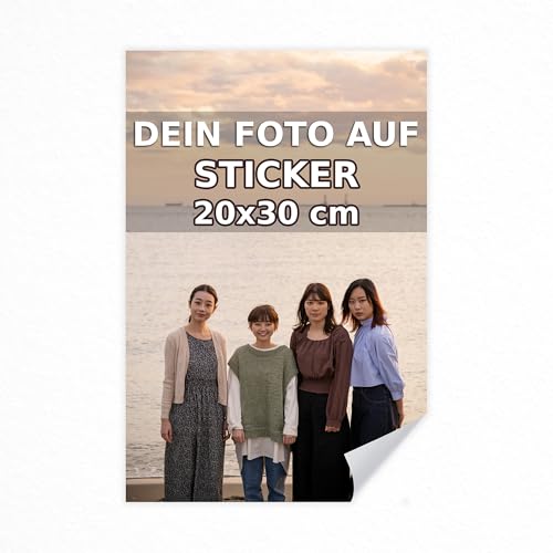 GP TONER Individuelle Aufkleber mit Druck - bitte senden Sie Ihr Foto Personalisierte Aufkleber mit dauerhaften Wanddrucken zur Innendekoration schöner Druck Personalisierbares Geschenk 20x30cm von GP TONER
