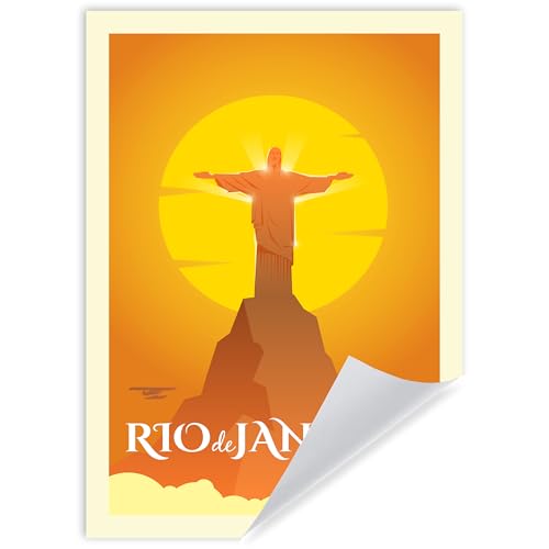 GP TONER Poster Bilder Architektur Rio de Janeiro Wanddekoration Moderne Wandkunst Poster Design Länder und Städte 50x70 cm ohne Rahmen GP TONER Poster Bilder Architektur Rio de Janeiro Wanddekoration Moderne Wandkunst Poster Design Länder und Städte 50x70 cm ohne Rahmen von GP TONER