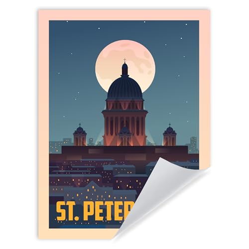 GP TONER Poster Bilder Architektur St. Petersburg Wanddekoration Moderne Wandkunst Poster Design Länder und Städte 30x40 cm ohne Rahmen GP TONER Poster Bilder Architektur St. Petersburg Wanddekoration Moderne Wandkunst Poster Design Länder und Städte 30x40 cm ohne Rahmen von GP TONER