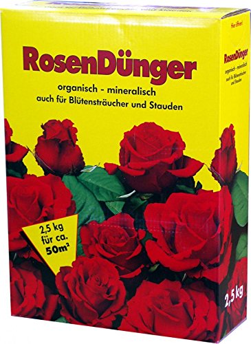 GP TONER Rosendünger 2,5 kg Faltschachtel Rosen Dünger NPK-Dünger GPI Stauden von GP TONER