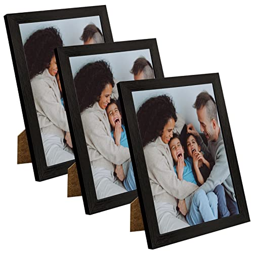 GP TONER Set x3 Bilderrahmen Rahmen für Plakate Fotorahmen 15x21 cm Schwarz von GP TONER