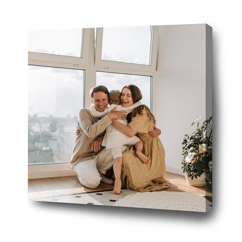 GP TONER personalisierte Bilder EIGENES FOTO Geschenke Wunschmotiv Kunstdruck Bild 80x80 cm von GP TONER
