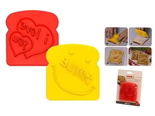 GP & Me Show Stempel für Toast, Kunststoff, Rot, 10 x 10.5 x 2 cm GP & Me Show Stempel für Toast, Kunststoff, Rot, 10 x 10.5 x 2 cm von GP&Me