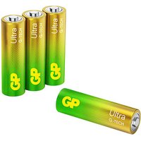 4 GP Batterien ULTRA Mignon AA 1,5 V 4 GP Batterien ULTRA Mignon AA 1,5 V von GP