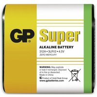 GP - 4,5V-Flachbatterie super Alkaline 1 Stück von GP