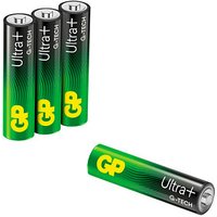 4 GP Batterie ULTRA PLUS Micro AAA 1,5 V 4 GP Batterie ULTRA PLUS Micro AAA 1,5 V von GP