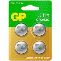 4 GP Knopfzellen CR2430 3,0 V 4 GP Knopfzellen CR2430 3,0 V von GP