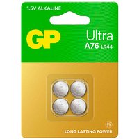 4 GP Knopfzellen V 13 GA/LR44 1,5 V 4 GP Knopfzellen V 13 GA/LR44 1,5 V von GP