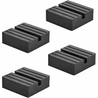 4 Stück Gummi-Wagenheberblock, hydraulisches Pufferpolster, Wagenheber-Schlitzschutz zum Schutz des Unterbodens beim Anheben des Autos 4 Stück Gummi-Wagenheberblock, hydraulisches Pufferpolster, Wagenheber-Schlitzschutz zum Schutz des Unterbodens beim Anheben des Autos von GP