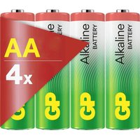 GP AA Batterie GP Alkaline 1,5V 4 Stück Mignon (AA)-Batterie 1.5 V 4 St. von GP