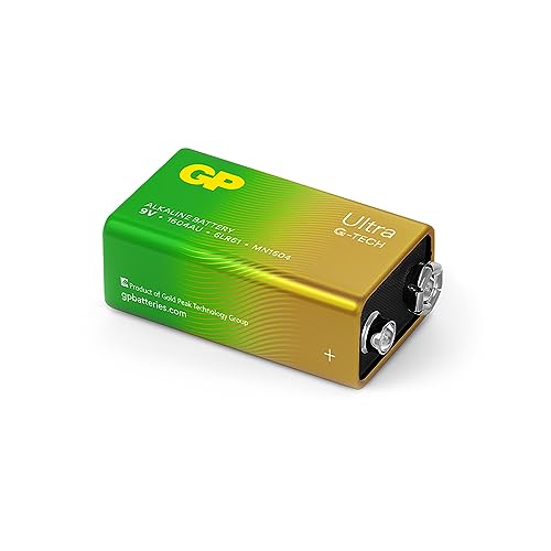 GP Batteries Ultra 9V Block-Batterie Alkali-Mangan 9V 1St. von GP