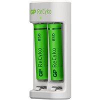 GP - Battery Recyko E211 USB-Ladegerät mit 2 x 1,5V Mini Stilo aaa NiMH 850mAh Akkus enthalten von GP