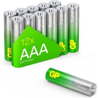 Super Alkaline Batterie aaa LR03 12er-Pack - GP Super Alkaline Batterie aaa LR03 12er-Pack - GP von GP