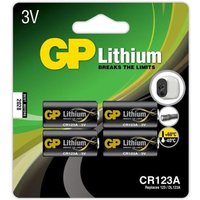 GP - lithium pro batterie 123a 4er pack 42382776 42382776 42382776 GP - lithium pro batterie 123a 4er pack 42382776 42382776 42382776 von GP