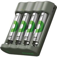 GP - recyko B441 USB-AKKU-Ladegerät inkls. 4xAAA NiMH Akkus von GP