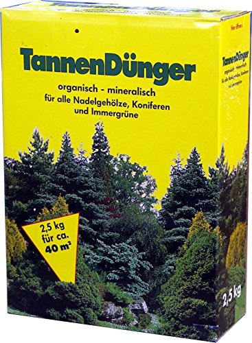 Tannendünger 10kg Koniferen Nadelgehölze Dünger 4x 2.5kg von PGONA