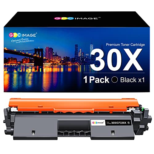GPC IMAGE 30X Tonerkartusche Kompatible für HP CF230X 304 CF230A für Laserjet Pro MFP M227fdw M203dw M203dn M203d M227sdn M227fdn M227d Drucker (Schwarz) von GPC IMAGE