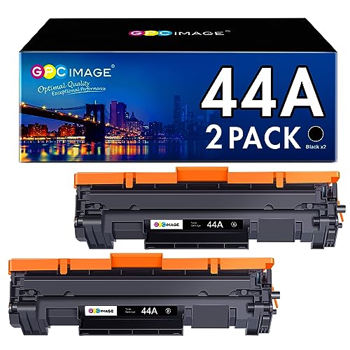 GPC IMAGE CF244A Toner Schwarz Kompatible für HP 44A Toner CF244A für HP Laserjet Pro MFP M28w Toner für HP Laserjet Pro M15w Toner M15a MFP M28a (Schwarz, 2er-Pack) von GPC IMAGE