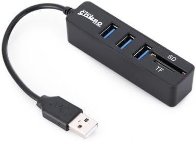 USB 3.0 Hub mit 3 Ports und SD- und microSD-Kartenleser, selbstbetrieben, tragbar USB 3.0 Hub mit 3 Ports und SD- und microSD-Kartenleser, selbstbetrieben, tragbar von GPD