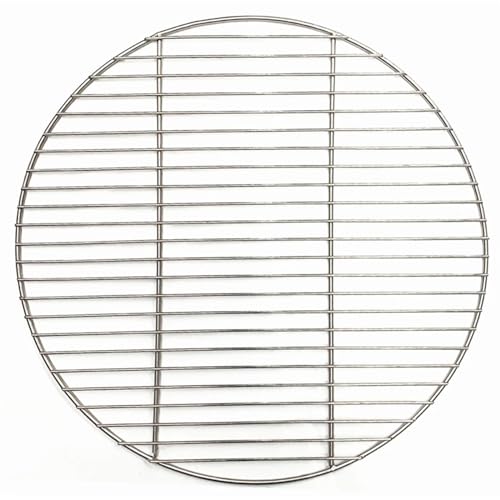 GPDMNBNX, Mesh Hause Braten Netze Speck Grill Werkzeug Eisen Netze Grill zubehör BBQ Matte Grid(48cm Diameter) von GPDMNBNX