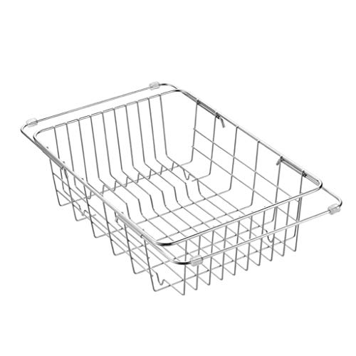 GPDNBIEU, Abflussregal for Küchenspüle, Abflusskorb for Spüle, Edelstahl, Leckagekorb for Spüle, Abflussregal(S) von GPDNBIEU