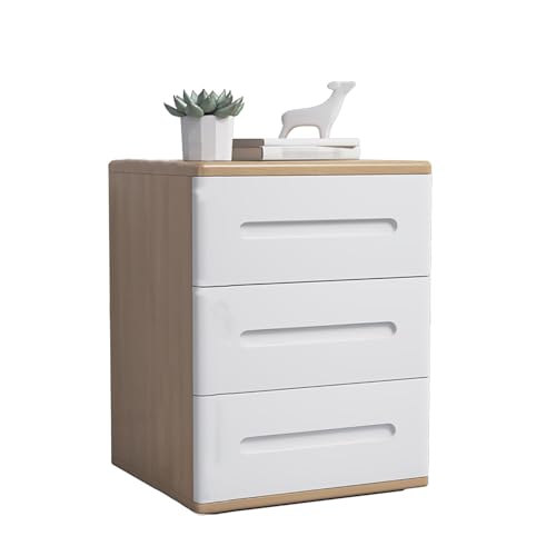 GPDNBIEU, Beistelltisch, Nachttisch, aus Holz, moderne Nachttische, Beistelltische for Wohnzimmer, Schlafzimmer, Studentenwohnheim(C,55x41x58cm) von GPDNBIEU