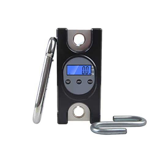 GPDNBIEU, Gepäck Hängendes Gepäck Mit Hintergrundbeleuchtetem LCD-Display Reisegewicht Koffer Wiegen Hakenwaage Handheld Mini Mit Haken(300KG) von GPDNBIEU