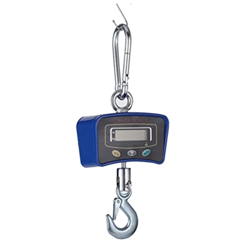 GPDNBIEU, Hängewaage, digitale Kranwaage, robuste industrielle Hängewaage, 500 kg, 1100 lbs, elektronische Waage(Blue,1000kg) von GPDNBIEU