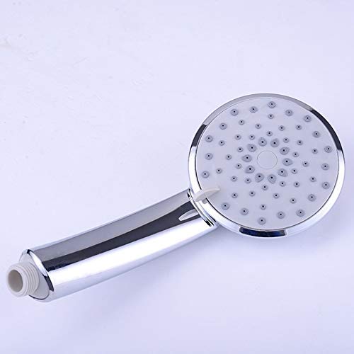 GPDNBIEU, Handbrause mit 3 Funktionen, handgehaltener, wassersparender ABS-Duschkopf, verchromte Regendusche, Badezimmerzubehör, Runddüsendusche von GPDNBIEU