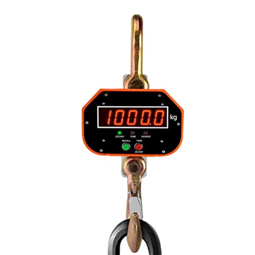 GPDNBIEU, Industrielle Kranwaage 3T Digital hängende elektronische Hochpräzisions-Hochleistungswaage mit Hakenfernbedienung LED-Anzeige verdicktes Gehäuse(3T/0.5KG) von GPDNBIEU
