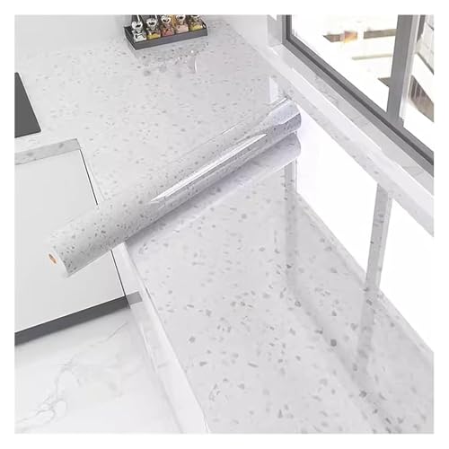 GPDNBIEU, Marmor-Tapeten-Möbelaufkleber for Abziehen und Aufkleben, Kontaktpapier for Entfernen von Tapeten auf der Arbeitsplatte(Grijs,0.72x5m/28.35x196.85in) von GPDNBIEU