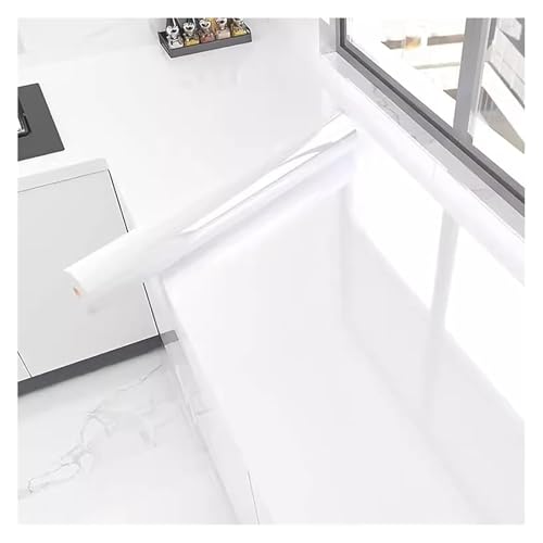GPDNBIEU, Marmor-Tapeten-Möbelaufkleber for Abziehen und Aufkleben, Kontaktpapier for Entfernen von Tapeten auf der Arbeitsplatte(Wit,0.6x10m/23.62x393.7in) von GPDNBIEU