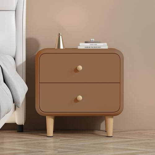 GPDNBIEU, Nachttische, Beistelltisch, Nachttisch, mit Stauraum, Beistelltische, Schlafzimmer, Kommoden 2 Schubladen, Aufbewahrungsschrank(Brown,30x40x48cm) von GPDNBIEU