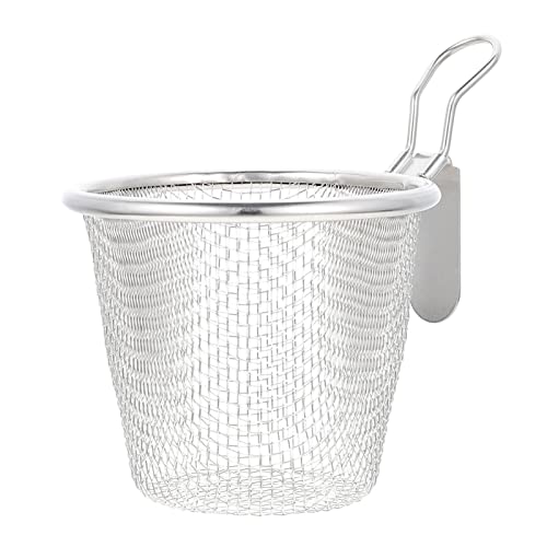 GPDNBIEU, Nudeleinsatz, Nudelsiebkorb, Netz-Lebensmittelsieb, Hot-Pot-Sieb mit Clip, Reis-Ramen-Sieb, Frittierkörbe for Gemüse, Kochkörbe von GPDNBIEU