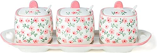 GPDNBIEU, Orientalisches Keramik-Teeservice, Teekannen-Set, Keramikgefäß, handgezeichnetes Muster, Keramik-Teetassenform, Zuckerdose, Zuckergießer, von GPDNBIEU