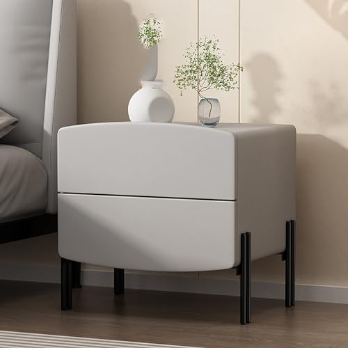 GPDNBIEU, Schlafzimmer-Bettständer mit Schubladen, moderne Beistelltische, Mini-Kommode Stauraum, Kommode for Schlafzimmer, Wohnzimmer, minimalistisch und praktisch(Dark Gray,40x40x47cm) von GPDNBIEU