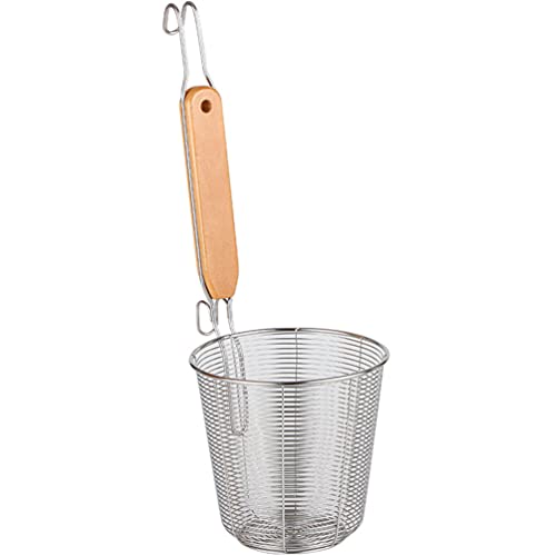 GPDNBIEU, Spider Food Dumpling Nudelsieb Küchensieb Sieb mit Holzgriff for Pasta Nudeln Dumpling M Dampfkorb Basketsor(36X12X12CM) von GPDNBIEU