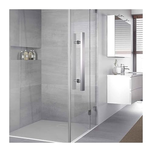 GPDNBIEU, Türgriff, Glas-Duschtürgriff, Schiebetürgriff-Set for Schrank, Balkon, Terrasse, doppelseitiger Scheunentorgriff, Ersatz(Long 80cm/31.5 inch) von GPDNBIEU