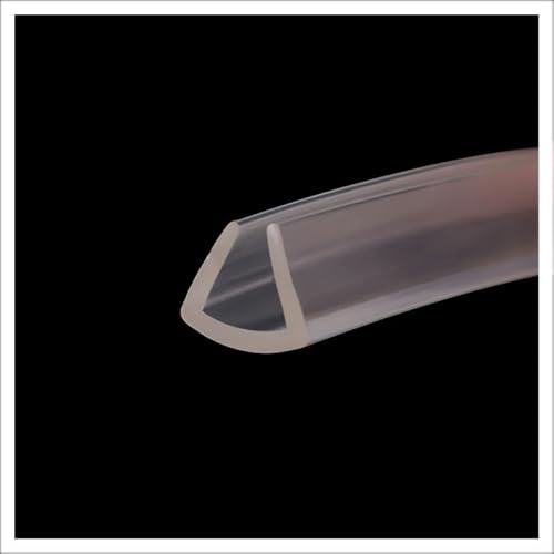 GPDNBIEU, U-Gummi-Dichtungsstreifen, U-Gummikanal 3,28 Fuß transparenter, wetterfester Kantendichtungsstreifen(10mm x 10mm) von GPDNBIEU