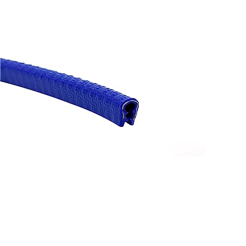 GPDNBIEU, U-Gummi-Dichtungsstreifen, U-förmige Dichtungsrandstreifenverkleidung 16,4 Fuß mit Metall-Passspalt, flexibel, einfach zu installieren und zu schneiden, for Autotüren, Glas-Stahlplatten, Rot von GPDNBIEU